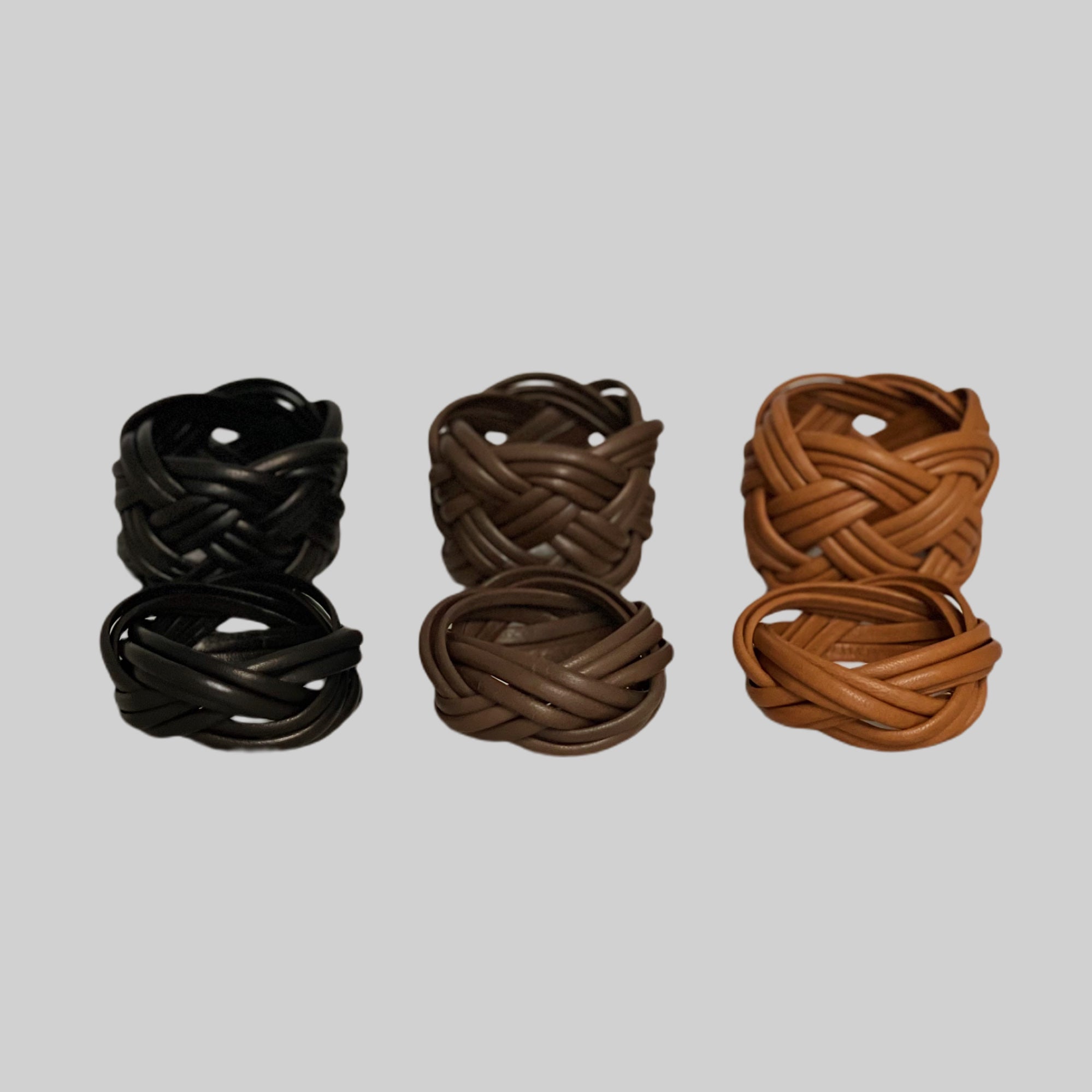 Ribichini Lockdown Bracelet smal Brown